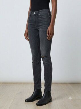 Frame Le Skinny De Jeanne Black Jeans Size 27